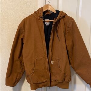 Carhartt Tan Hooded women’s coat